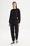 Pamuklu Regular Fit Normal Kesim Cepli Jogger Sweatpant