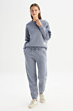 Pamuklu Regular Fit Normal Kesim Cepli Jogger Sweatpant
