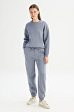 Pamuklu Regular Fit Normal Kesim Cepli Jogger Sweatpant