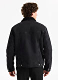 Wrangler Siyah Erkek Denim Ceket W45D4365818 Siyah Denim Ceket