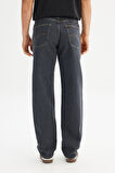 Asher Loose Fit Rahat Kesim Düşük Bel Siyah Denim Jean Pantolon