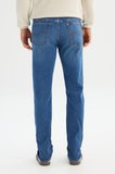 Pamuklu Straight Fit Cepli Esnek Jean Denim Kot Pantolon
