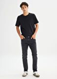 Lee Normal Bel Slim Fit Siyah Erkek Denim Pantolon ML719IZHL Siyah Denim Pantolon