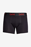 Regular Fit Normal Kesim Siyah Pamuklu Esnek Boxer