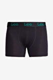 Regular Fit Normal Kesim Siyah Pamuklu Esnek Boxer