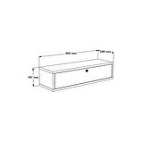 L'occi Concept Cosmia 80 cm Dresuar Beyaz CS1-W