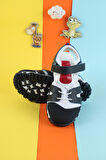 Unisex Çocuk Sandalet Önü Kapalı Sandalet Renkli Sandalet Ortopedik Sandalet Yeni Sezon Sandalet