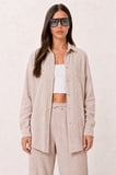 Oversize Müslin Gömlek Pantolon Takım TAŞ LSA0014