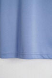 Unisex Oversize Bisiklet Yaka Billionaire Baskılı Basic T-Shirt - MAVİ