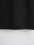 Unisex Oversize Bisiklet Yaka Are You Ok Honey Baskılı Basic T-Shirt - SİYAH