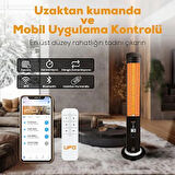 Ufo Therapy Smart 2300W Mobil Uyumlu, Uzaktan Kumandalı, Tasarruf Modlu ve Programlanabilir Kule Tipi Isıtıcı