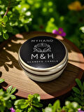 MyHand Soyawax Gold Teneke Gül Güzeli Esans Kokulu Mum 60 Gr