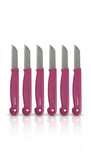 ByMyHand Pembe Meyve Bıçağı 6'lı Set