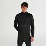 Hummel Erkek Sweatshirt Loton Zip Neck