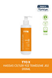 TTO-X Yüz Temizleme Jeli – Hassas Ciltler 200 ml