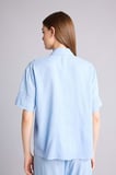 DeFacto Regular Fıt Pijama Yaka Dokuma Pijama Üst G8217AX26SMBE745