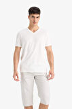 %100 Pamuk Regular Fit Kapri