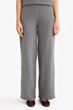 Straight Fit Geniş Paça Pantolon