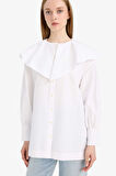 Relax Fit Poplin Uzun Kollu Tunik