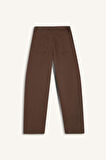 Kız Çocuk Balloon Fit Oval Paça Gabardin Pantolon