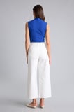 Culotte Yüksek Bel Geniş Paça Gabardin Pantolon C7535AX26SMWT32