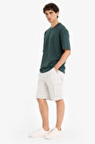 Kargo Fit Gabardin Bermuda