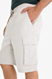 Kargo Fit Gabardin Bermuda