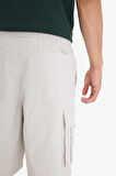 Kargo Fit Gabardin Bermuda
