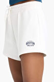 DeFactoFit Esnek Belli Beyaz Sporcu Şort F3266AX25SMWT16