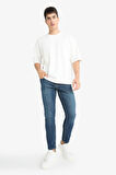 Pedro Slim Fit Dar Kalıp Normal Bel Dar Paça Jean Pantolon