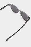 Erkek Çocuk Yuvarlak Gri Plastik Çerçeve Siyah Cam Polarize Güneş Gözlüğü