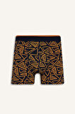 Regular Fit Baskılı 3'lü Boxer