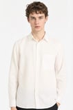 DeFacto %100 Keten Regular Fit Gömlek G0788AX26SMWT33