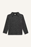Erkek Çocuk Polo Yaka Sweatshirt 