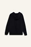 Erkek Çocuk Kapüşonlu Fermuarlı Sweatshirt