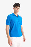 Regular Fit Polo Yaka Pike Kısa Kollu Tişört