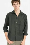 DeFacto %100 Keten Regular Fit Gömlek G0788AX26SMGN827