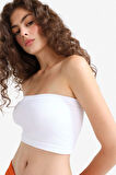 Fitted Seamless Straplez Bluz