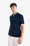 Regular Fit Polo Yaka Pike Kısa Kollu Tişört