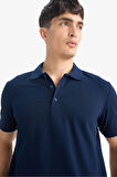 Regular Fit Polo Yaka Pike Kısa Kollu Tişört