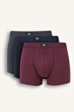 Regular Fit 3'lü Boxer