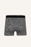 Regular Fit Baskılı 3'lü Boxer