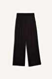 DeFactoFit Wide Leg Geniş Paça Cepli Pileli Standart Boy Premium Sporcu Pantolon
