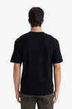 Defacto E7961AXBK81 Siyah REGULAR FIT %100 Pamuk Basic Tişört