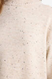 Loose Fit Bisiklet Yaka Triko Tunik