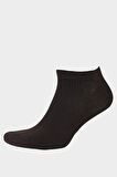Erkek 3'lü Pamuklu Patik Çorap
