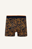 Regular Fit Baskılı 3'lü Boxer
