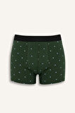 Regular Fit Puantiye 3'lü Boxer