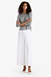 Culotte Yüksek Bel Geniş Paça Pantolon