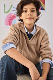 DeFacto Yarım Fermuarlı İçi Yumuşak Tüylü Sweatshirt Erkek Çocuk G3674A825CWBG75